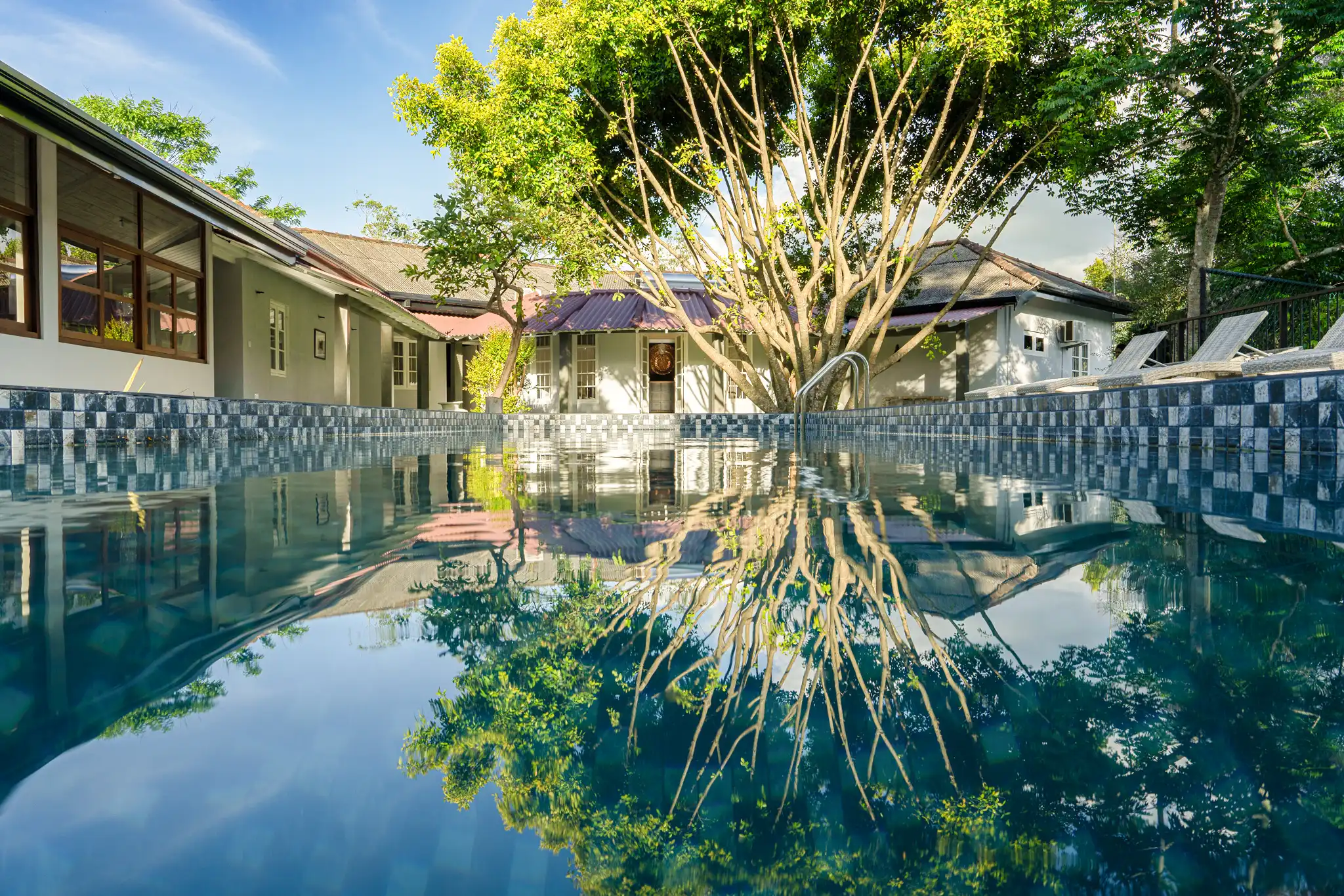 Luxury villa lounge